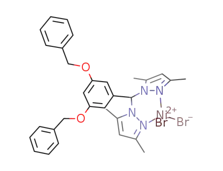 NiBr<sub>2</sub>((CH<sub>3</sub>)2C<sub>3</sub>HN<sub>2</sub>)2CHCH<sub>2</sub>C<sub>6</sub>H<sub>3</sub>(OCH<sub>2</sub>C<sub>6</sub>H<sub>5</sub>)2