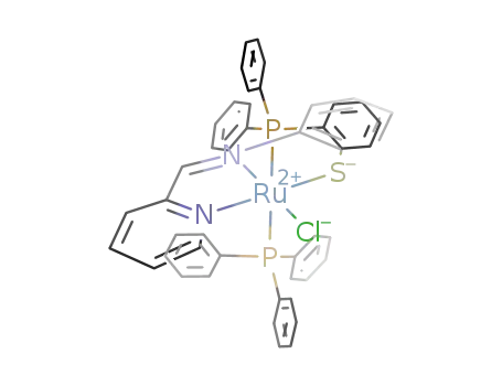 [RuCl(C<sub>12</sub>H<sub>9</sub>N<sub>2</sub>S)(P(C<sub>6</sub>H<sub>5</sub>)3)2]