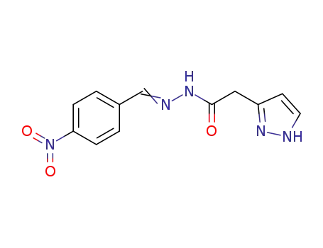 N'-(4-nitrobenzylidene)(1H-pyrazol-3-yl)acetohydrazide