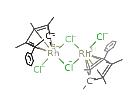trans-[((C5Me4Ph)Rh)2(μ-Cl)2Cl2]
