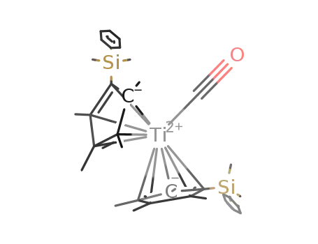 [(η6-C5Me4SiMe2Ph)2Ti(CO)]