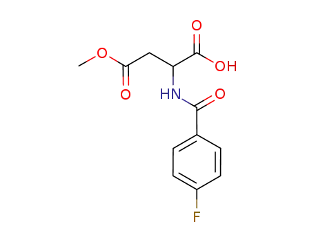 Aspartic acid, N-(4-fluorobenzoyl)-, 4-methyl ester