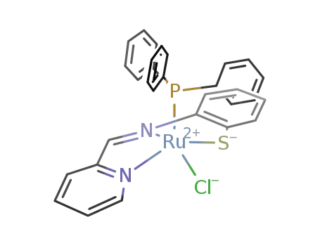 [RuCl(C<sub>12</sub>H<sub>9</sub>N<sub>2</sub>S)(P(C<sub>6</sub>H<sub>5</sub>)3)]