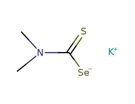 Molecular Structure of 1006900-20-4 (potassium N,N-dimethylcarbamoselenothioate)