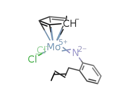 [MoCl<sub>2</sub>(C<sub>5</sub>H<sub>5</sub>)(NC<sub>6</sub>H<sub>4</sub>CH<sub>2</sub>CHCHCH<sub>3</sub>)]