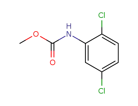 Molecular Structure of 51422-78-7 (N-(2,5-Dichlorophenyl)carbamic acid methyl ester)