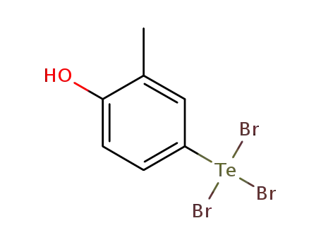 3-methyl-4-hydroxyphenyltellurium tribromide
