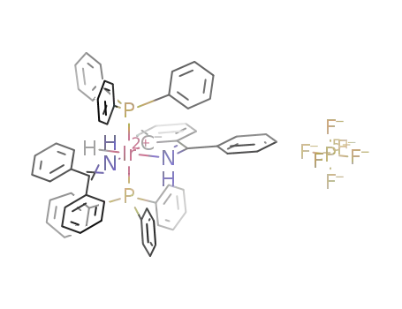 [IrH(NH=CPh(o-C<sub>6</sub>H<sub>4</sub>))(NH=CPh<sub>2</sub>)(PPh<sub>3</sub>)2]PF<sub>6</sub>