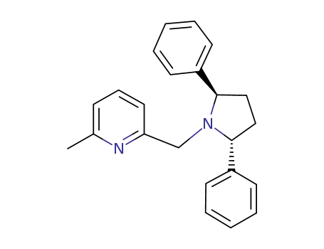 (+)-2-[(2R,5R)-2,5-diphenylpyrrolidin-1-yl]methyl-6-methylpyridine