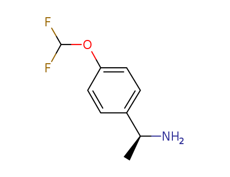 Benzenemethanamine, 4-(difluoromethoxy)-.alpha.-methyl-, (.alpha.S)-