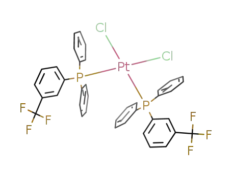 cis-dichlorobis{diphenyl(3-(trifluoromethyl)phenyl)phosphane}platinum(II)
