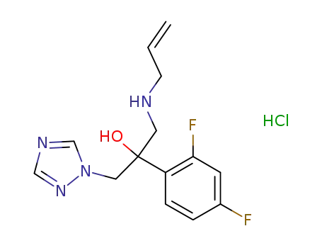 C<sub>14</sub>H<sub>16</sub>F<sub>2</sub>N<sub>4</sub>O*ClH