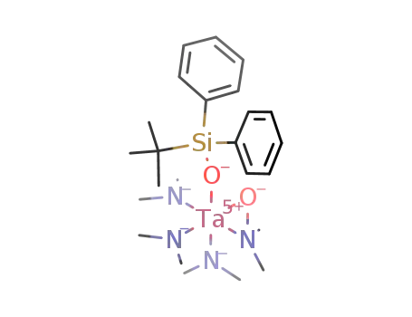 (Me<sub>2</sub>N)3Ta(ONMe<sub>2</sub>)(OSiBu(t)Ph<sub>2</sub>)