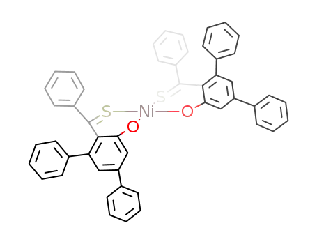 Ni(C<sub>6</sub>H<sub>5</sub>C(S)(C<sub>6</sub>H<sub>5</sub>)2C<sub>6</sub>H<sub>2</sub>O)2