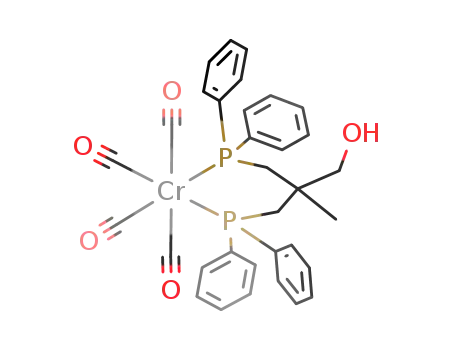 [2,2-bis(diphenylphosphinomethyl)propan-1-ol-P,P']tetracarbonylchromium<sup>(0)</sup>