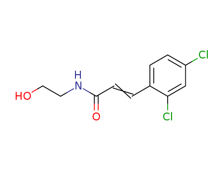 N-(2-Hydroxyethyl)-3-(2,4-dichlorophenyl)propenamide