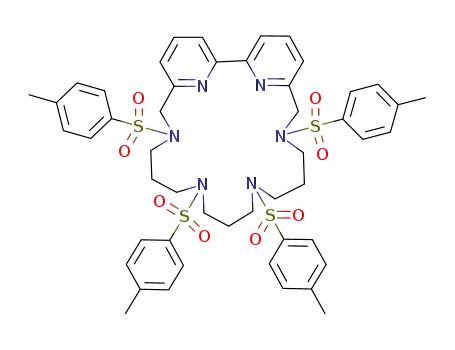 6,6'-(2,6,10,14-tetratosyl-2,6,10,14-tetraaza[15])(3,3')-2,2'-bipyridylophane