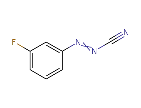 Diazenecarbonitrile, (3-fluorophenyl)- (9CI)