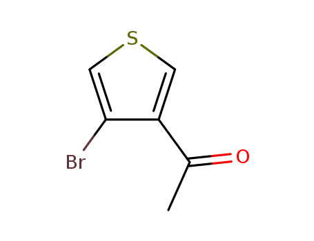 Molecular Structure of 35717-24-9 (Ethanone, 1-(4-bromo-3-thienyl)-)