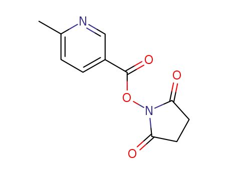 2,5-Pyrrolidinedione, 1-[[(6-methyl-3-pyridinyl)carbonyl]oxy]-