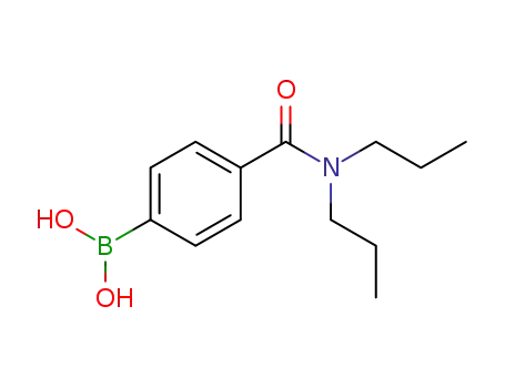 Molecular Structure of 850568-32-0 (4-(DIPROPYLCARBAMOYL)PHENYLBORONIC ACID)