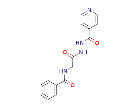 N'-(N-benzoylglycinyl)isonicotinic hydrazide