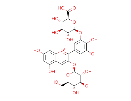 Molecular Structure of 1106675-28-8 (C<sub>27</sub>H<sub>29</sub>O<sub>18</sub><sup>(1+)</sup>)