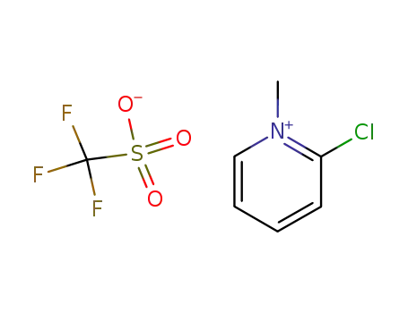Molecular Structure of 84030-18-2 (2-Chloro-1-methylpyridinium trifluoromethanesulphonate)