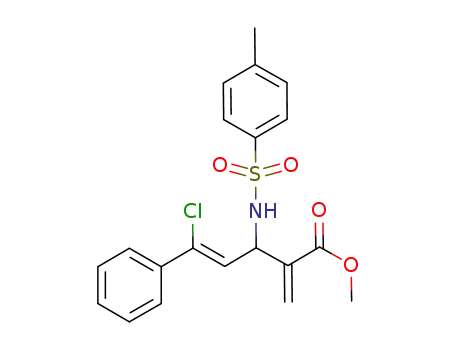(Z)-methyl 5-chloro-2-methylene-3-(4-tolylsulfonamido)-5-phenylpent-4-enoate