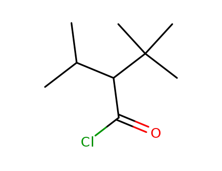Butanoyl chloride, 3,3-dimethyl-2-(1-methylethyl)-