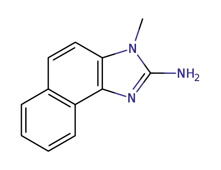 Molecular Structure of 35199-58-7 (3H-Naphth[1,2-d]imidazol-2-amine,3-methyl-(9CI))