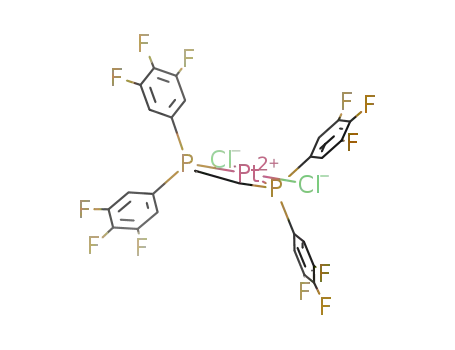 (1,2-bis(bis(3,4,5-trifluorophenyl)phosphino)ethane)dichloroplatinum(II)
