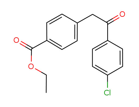 ethyl 4-[2-(4-chlorophenyl)-2-oxoethyl]benzoate