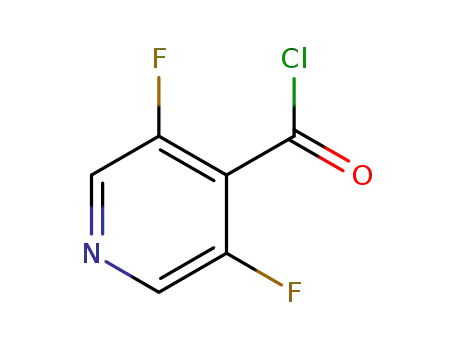 4-Pyridinecarbonyl chloride, 3,5-difluoro- (9CI)