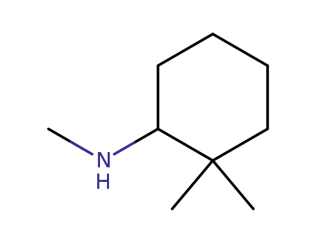 Molecular Structure of 90726-09-3 (N,2,2-TriMethylcyclohexanaMine)