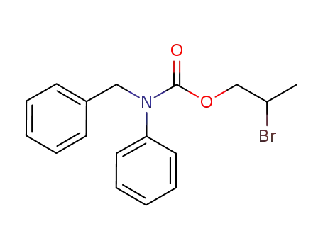 2-bromopropyl benzyl(phenyl)carbamate