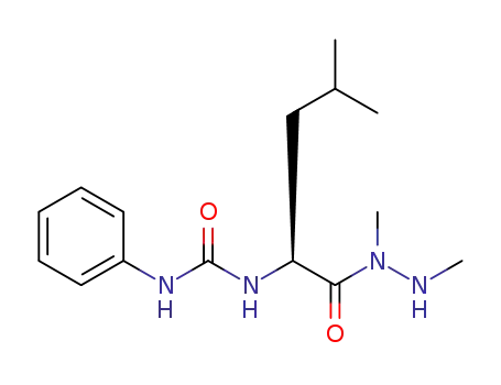 (N-phenylcarbamoyl)leucine 1,2-dimethylhydrazide