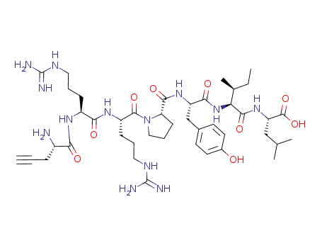 C<sub>43</sub>H<sub>69</sub>N<sub>13</sub>O<sub>9</sub>