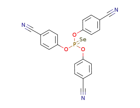tris(O-4-cyanophenyl)phosphoroselenoate