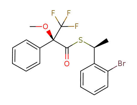C<sub>18</sub>H<sub>16</sub>BrF<sub>3</sub>O<sub>2</sub>S