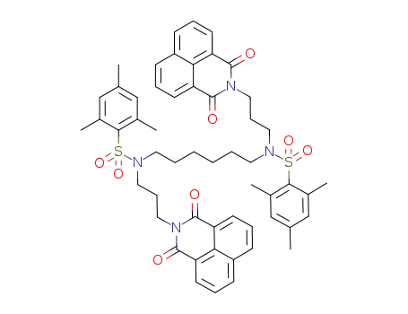 C<sub>54</sub>H<sub>58</sub>N<sub>4</sub>O<sub>8</sub>S<sub>2</sub>