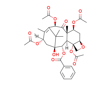 [13-<sup>(3)</sup>H]-7,13-O,O-diacetylbaccatin III