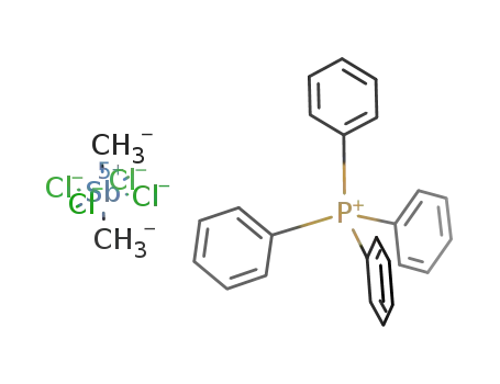 [Ph<sub>4</sub>P][Me<sub>2</sub>SbCl<sub>4</sub>]