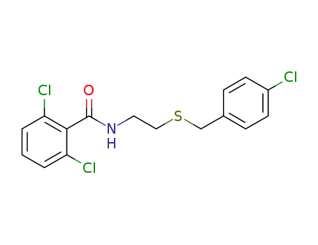 2,6-dichloro-N-[2-(4-chloro-benzylsulfanyl)-ethyl]-benzamide