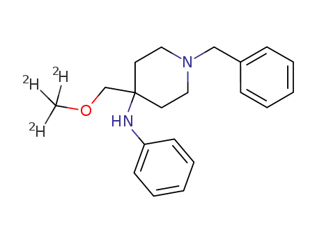 1-Benzyl-4-phenylamino-4-(methoxymethyl)piperidine-d3