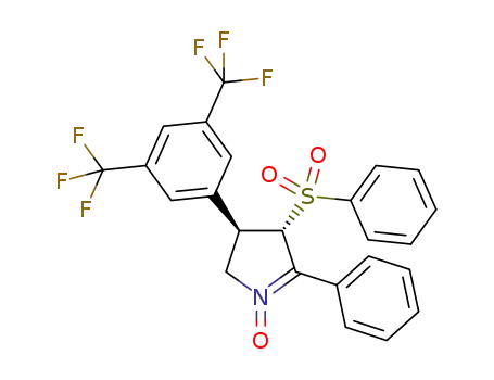 (3R,4S)-3-[3,5-bis(trifluoromethyl)phenyl]-5-phenyl-4-(phenylsulfonyl)-3,4-dihydro-2H-pyrroline-1-oxide