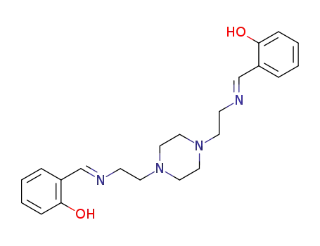 Molecular Structure of 80744-39-4 (1,4-bis(2-salicylideneaminoethyl)piperazine)