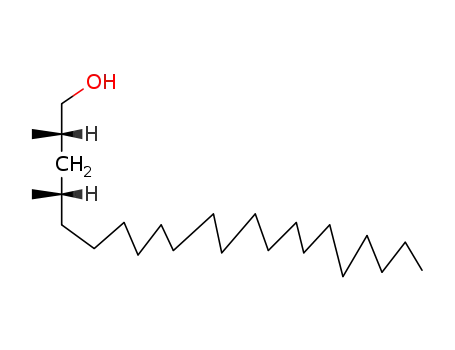 Molecular Structure of 98318-53-7 (1-Docosanol, 2,4-dimethyl-)