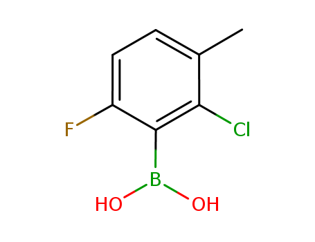 2-CHLORO-6-FLUORO-3-METHYLPHENYLBORONIC ACID  CAS NO.352535-85-4