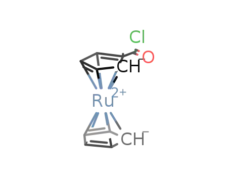 Molecular Structure of 120471-09-2 (ruthenocenecarbonyl chloride)